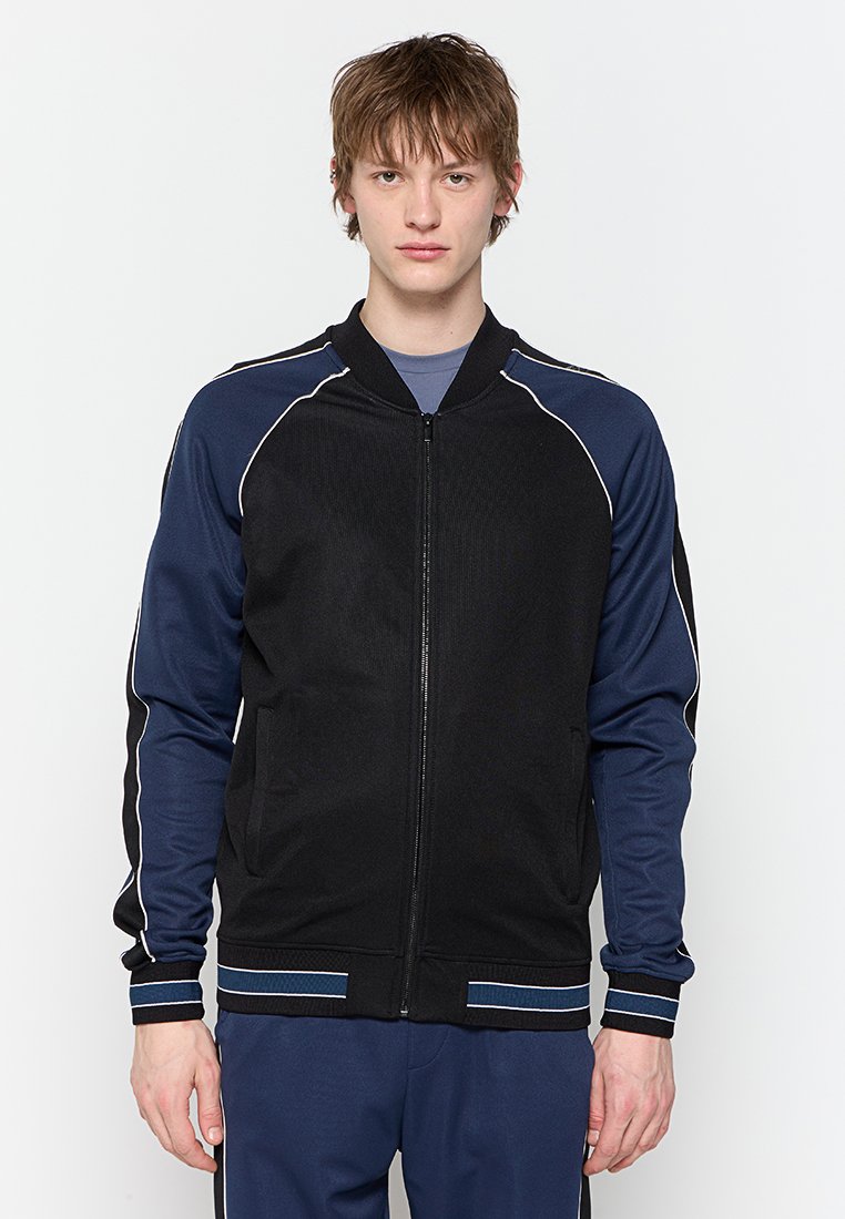 The Kooples Sweater met rits donkerblauw The Kooples Sweater met rits donkerblauw