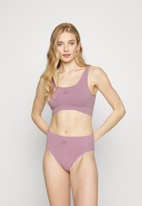 adidas Sportswear SCOOPED BRALETTE REMOVABLE COOKIES - Corpete - magic mauve