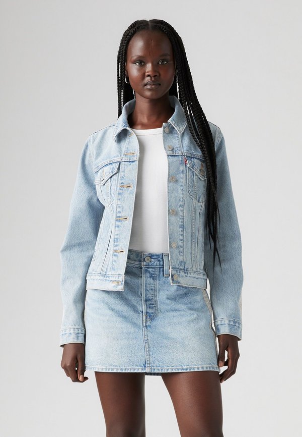 ORIGINAL TRUCKER - Denim jacket - good as silver trucker