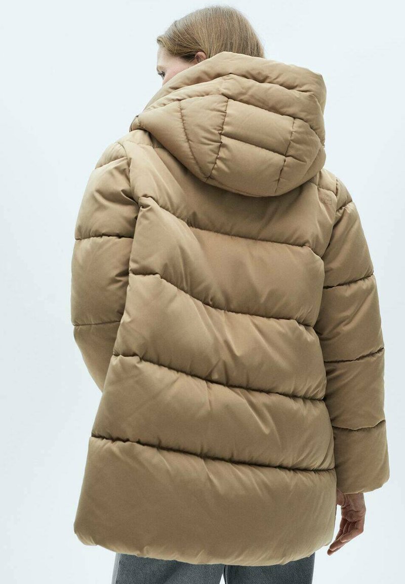 Veste Desigual Capuche Doudoune Desigual Femme Pas Cher Beige