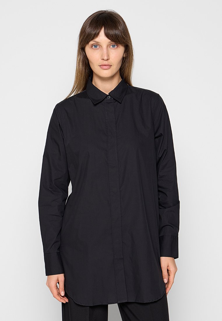 closed Overhemdblouse zwart