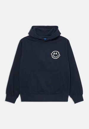 TEBECKHAM HOOD BOXY FIT - Hoodie - navy