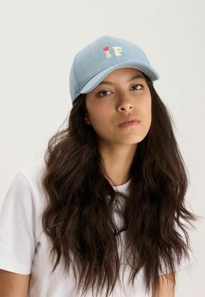 INES DE LA FRESSANGE CASQUETTE SIDNEY KAKI - Casquette - p blue light