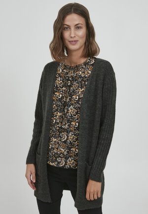 FRCESANDY - Vest - green ink melange