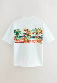Unselected, white holiday scene