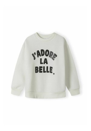 CREW NECK WITH PRINT - Mikina - off white