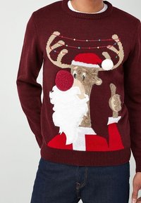 Next Strickpullover - red
