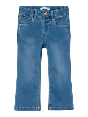 NMFSALLI BOOTCUT - Bő szárú farmerek - light blue denim