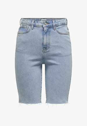 ONLY, Denim ONLEMILY High waist Straight Fit - Denimshorts - light blue denim