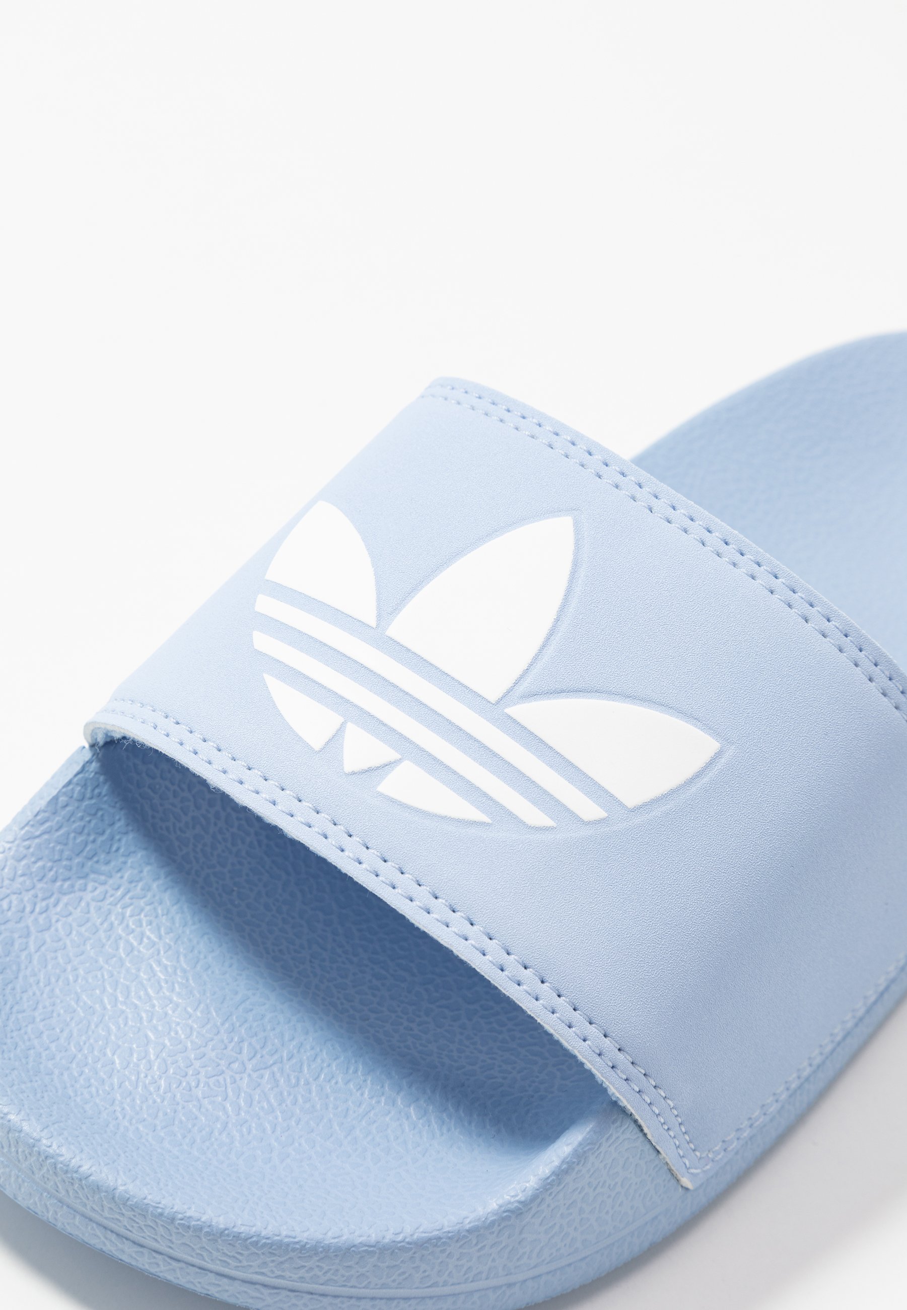 periwinkle adidas slides