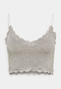 Não selecionado, heather grey