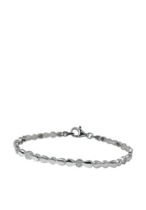 Bracelet - silber weiß farben