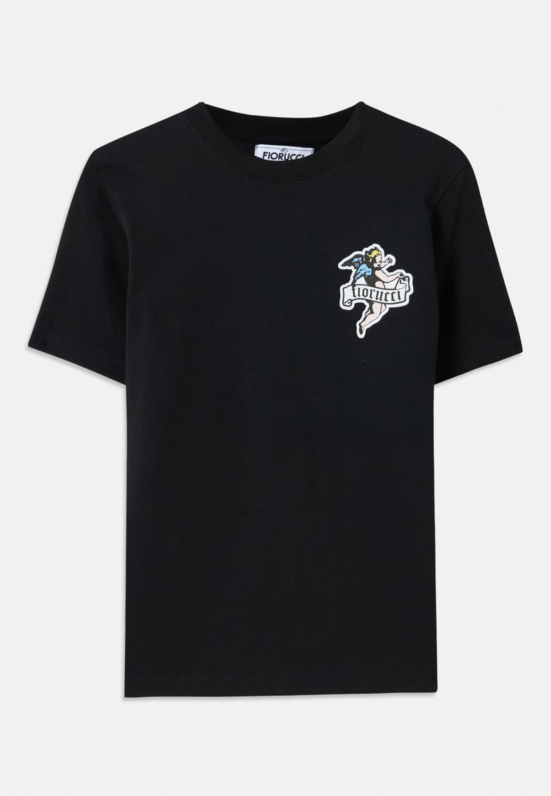 Fiorucci T-shirt print zwart