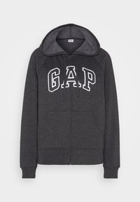 HERITAGE - Hættetrøje - charcoal heather