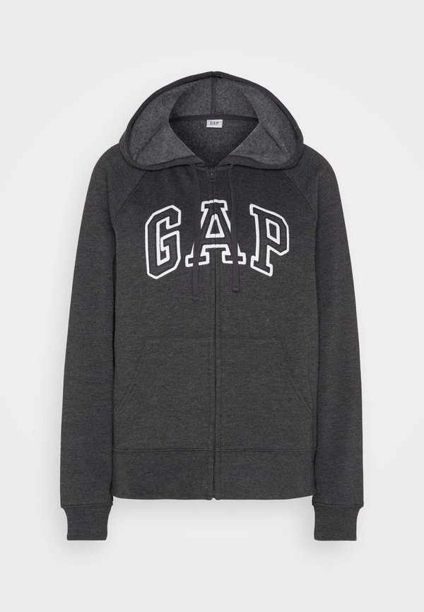 HERITAGE - Hoodie - charcoal heather2