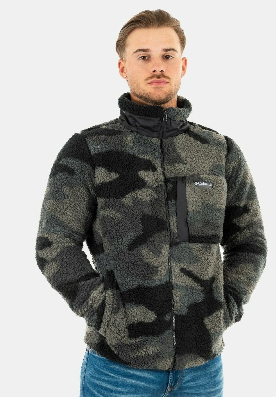 Columbia Felpa di pile Sweather Weather 1954111 Nero Regular Fit