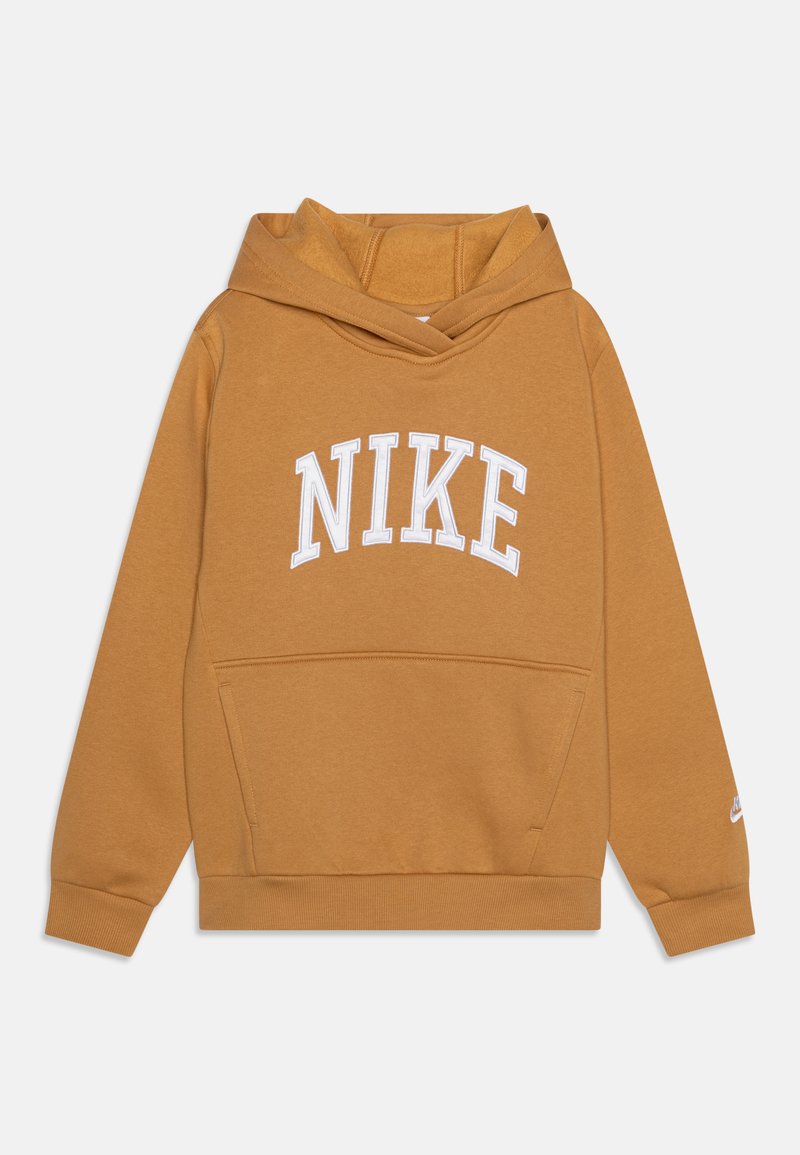Nike Sportswear CLUB UNISEX - Jersey con capucha - flax/white