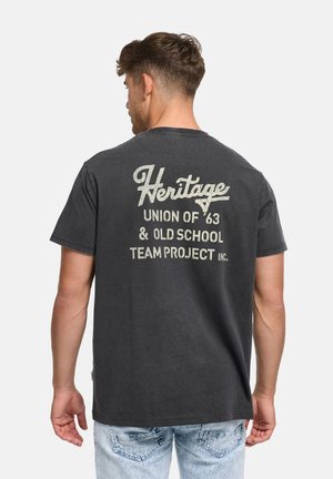 INDICODE JEANS, - T-shirt z nadrukiem