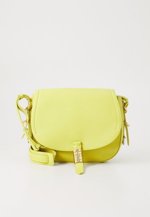 SADDLE CLASSIC - Bandolera - lime/antique gold-coloured