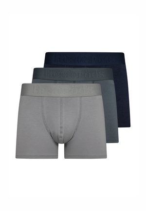 3-PACK GUNNAR - Boxerkalsong - mottled dark grey
