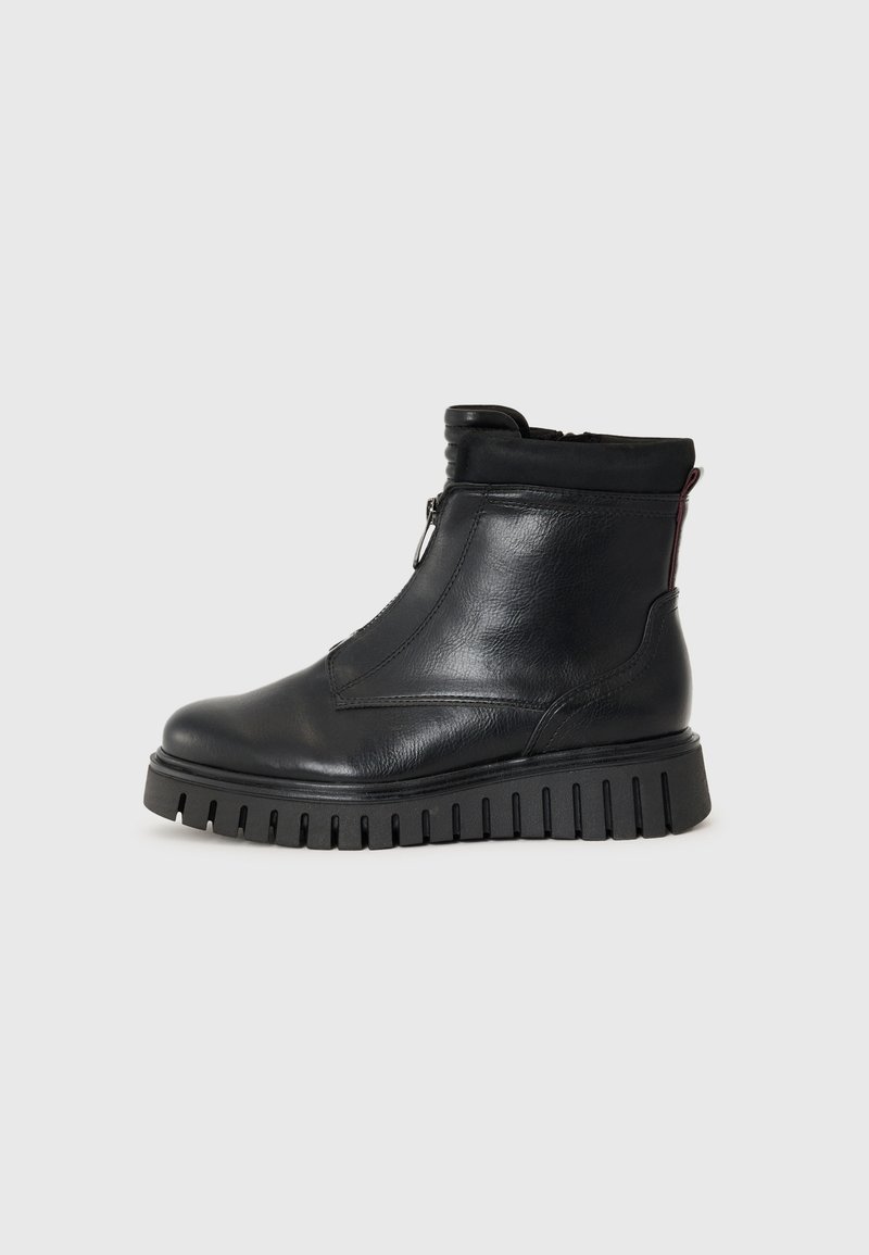 Marco Tozzi Bottines compensées - black comb