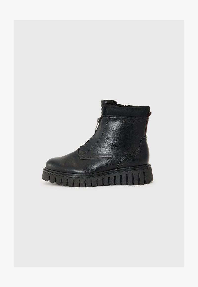 Marco Tozzi Bottines compensées - black comb
