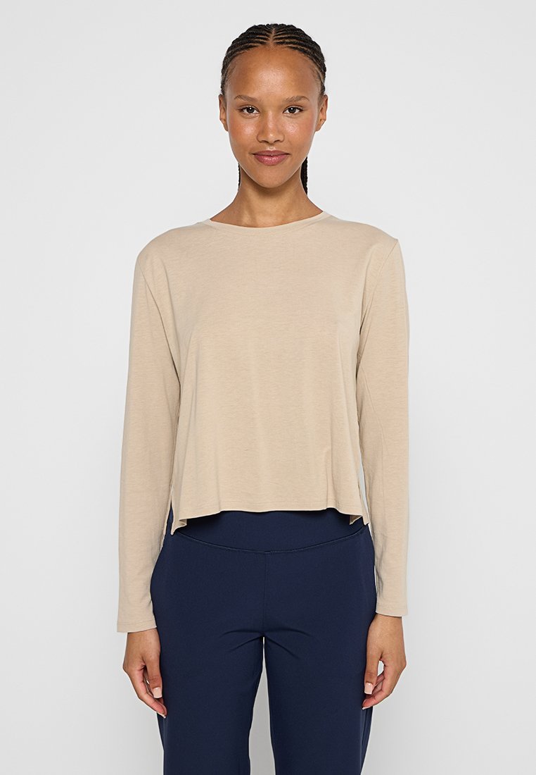 Girlfriend Collective Longsleeve beige Girlfriend Collective Longsleeve beige