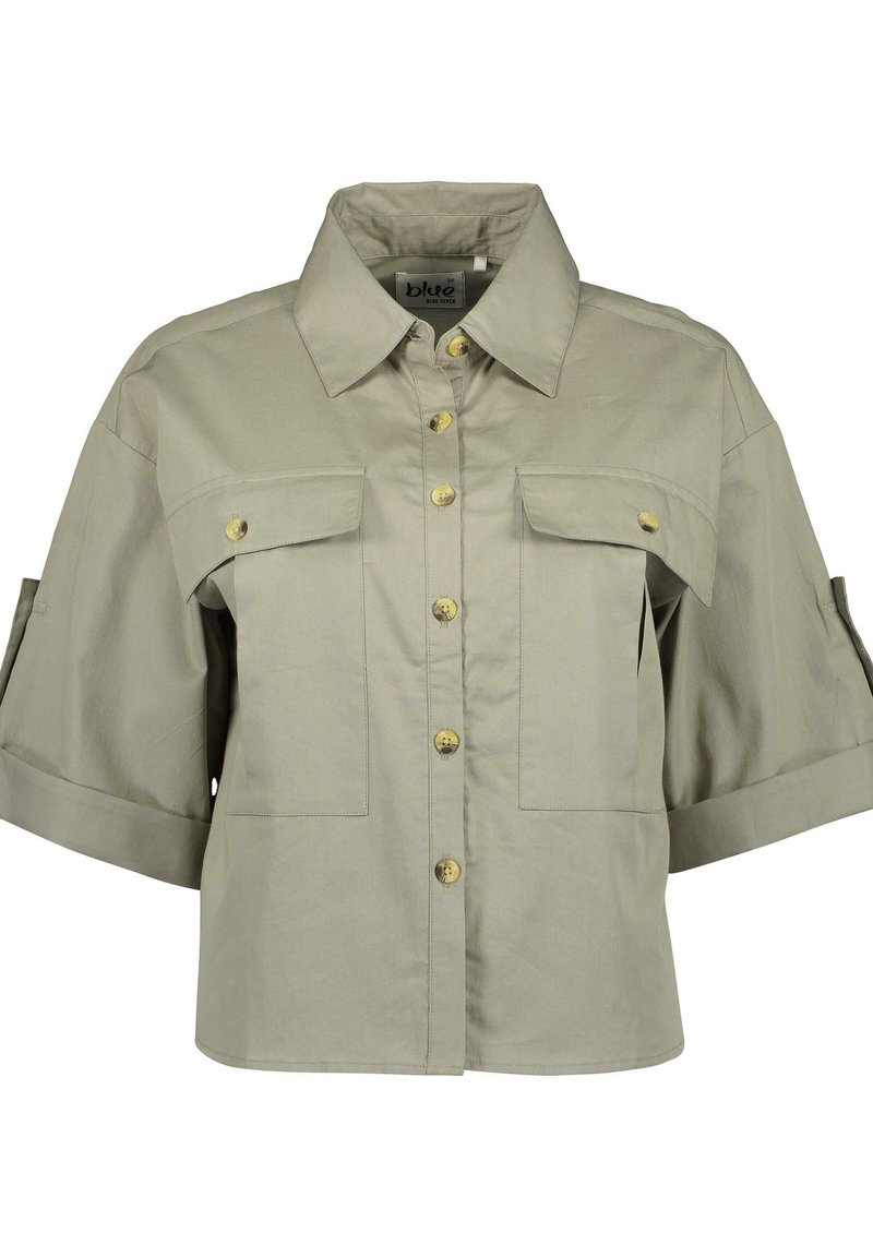 BLUE SEVEN Overhemdblouse donkergroen