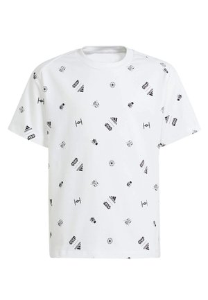 ADIDAS STAR WARS Z.N.E. - Printtipaita - white black