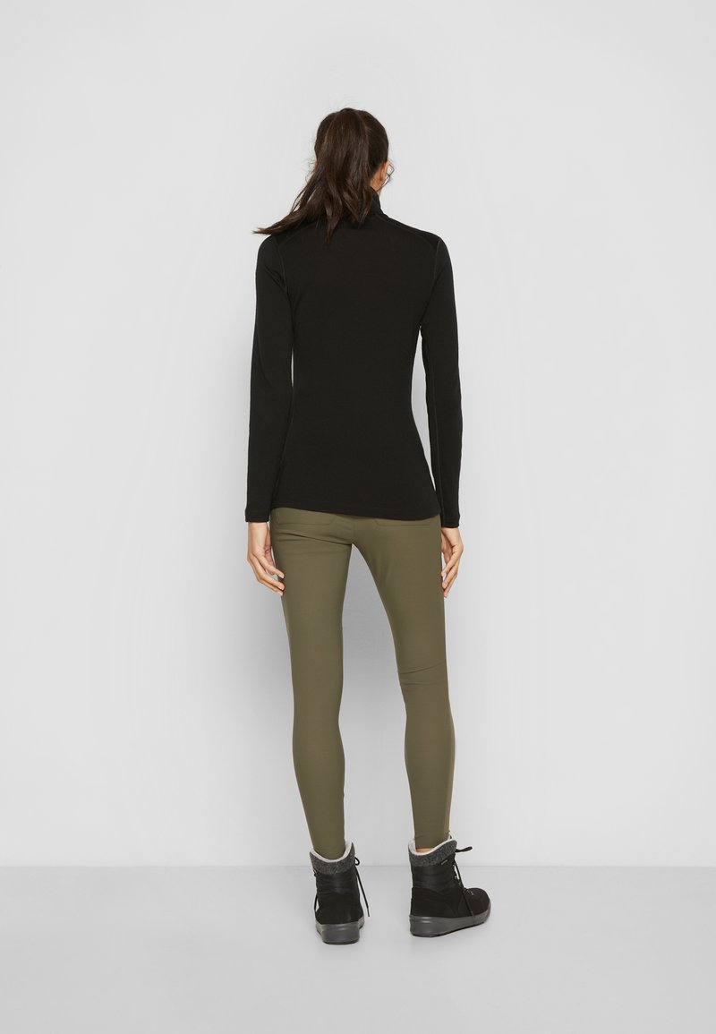 Icebreaker MERINO 150 MID WEIGHT ZONE - Unterhemd/-shirt - BLACK 