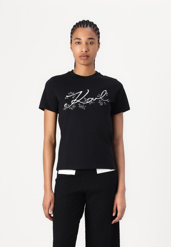 ORCHID LOGO  - Print T-shirt