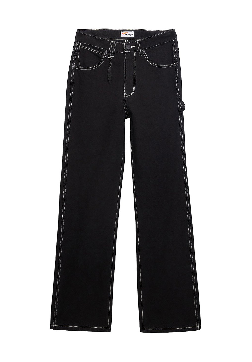 Wrangler HOT WHEELS CARPENTER - Relaxed fit jeans - black
