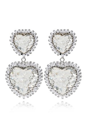 Earrings - silver-coloured