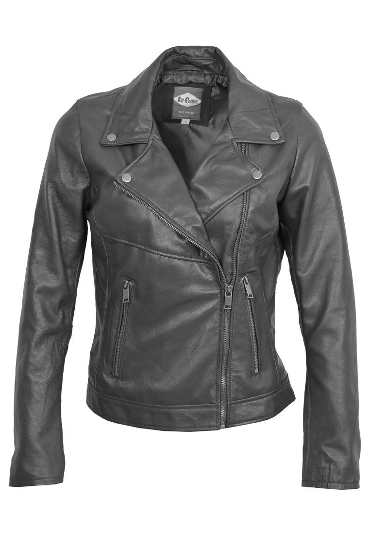 Lee Cooper Leren jas zwart Lee Cooper Leren jas zwart