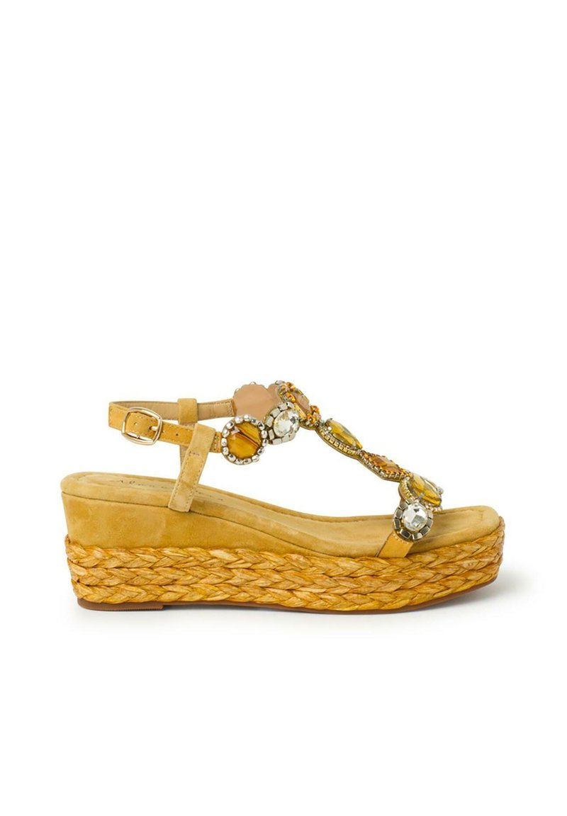 Damen Halbschuhe | Alma en Pena Espadrille mostaza/senf - SW60213 Damen Halbschuhe | Alma en Pena Espadrille mostaza/senf - SW60213
