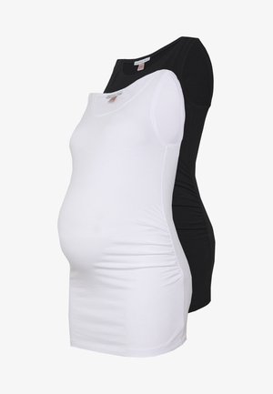 Anna Field MAMA 2 PACK - Tops - black/white