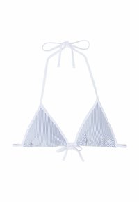 Tommy Hilfiger Bikini top - seersucker brisk blue  white