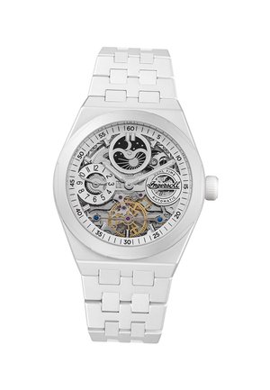 ANALOG-ARM MIT KERAMIKARMBAND  - Horloge - weiß