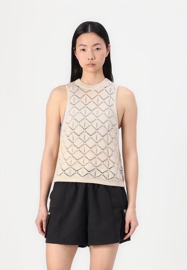 TROPIC SKY - Waistcoat - parchment