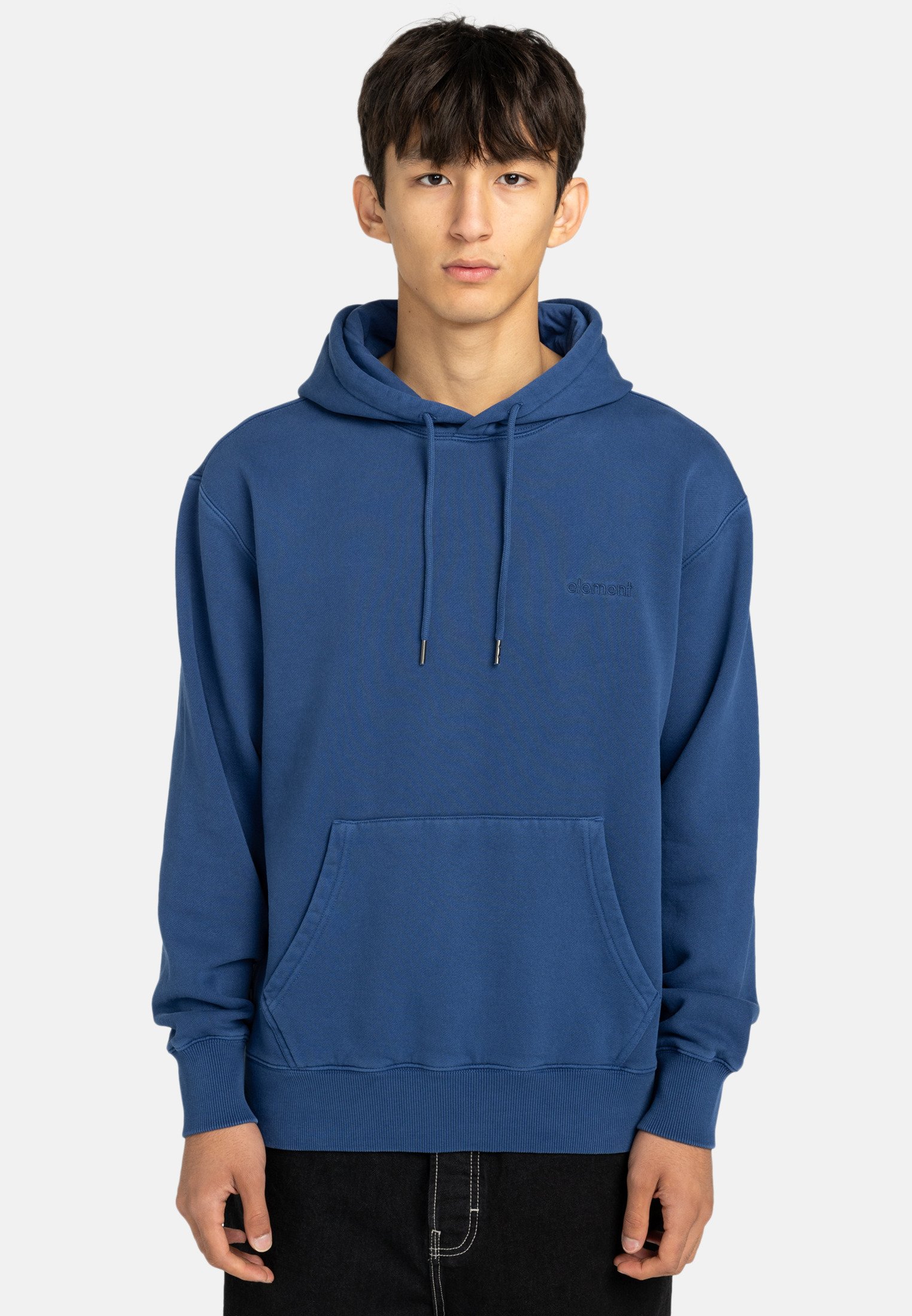 Texture Element Pullover Hoodie Element FOOTSTEPS Hoodie Blue Zalando