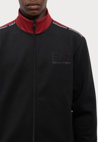 EA7 Emporio Armani Felpa con zip - black