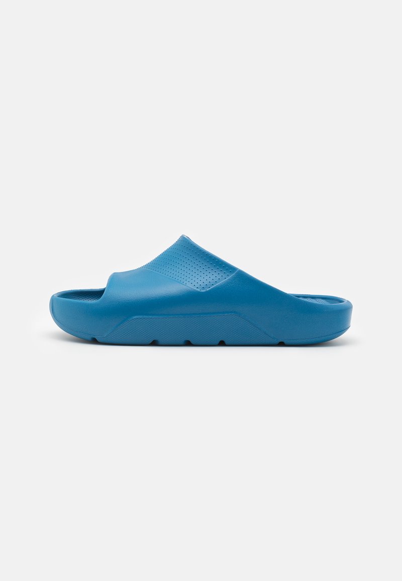 Jordan JORDAN POST SLIDE UNISEX - Sandalias planas - industrial blue