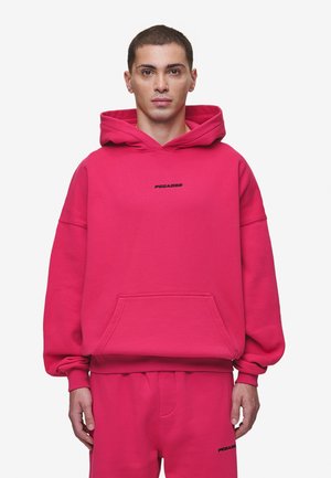 Pegador LOGO BOXY HOODIE - Sportinis megztinis - washed virtual pink