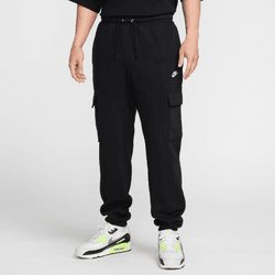Black white cargo pants
