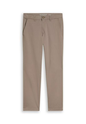 TOM TAILOR, TOM TAILOR HOSEN & CHINO REGULAR FIT CHINO HOSE - Chinos - driftwood taupe