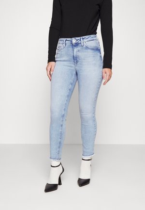 ONLY Petite ONLBLUSH MID RAW  - Jeans Skinny Fit - medium blue denim