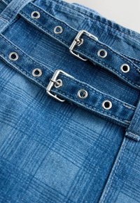 REGULAR FIT  - Suknja A kroja - blue denim