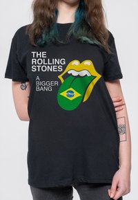 Paradiso Clothing THE ROLLING STONES BIGGER BANG BRAZIL - Print T-shirt - black