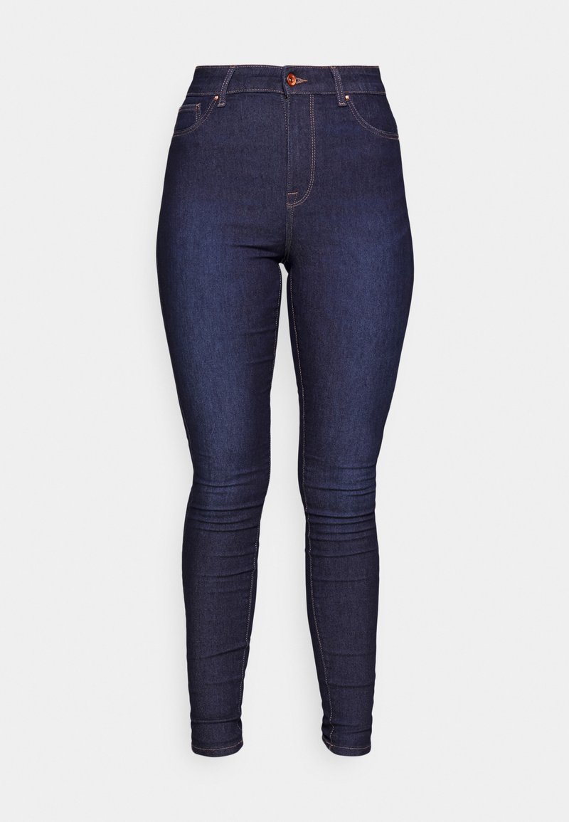 Only Jeans Skinny Fit donkerblauw denim