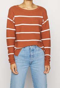 Kaffe Pullover - metallic red